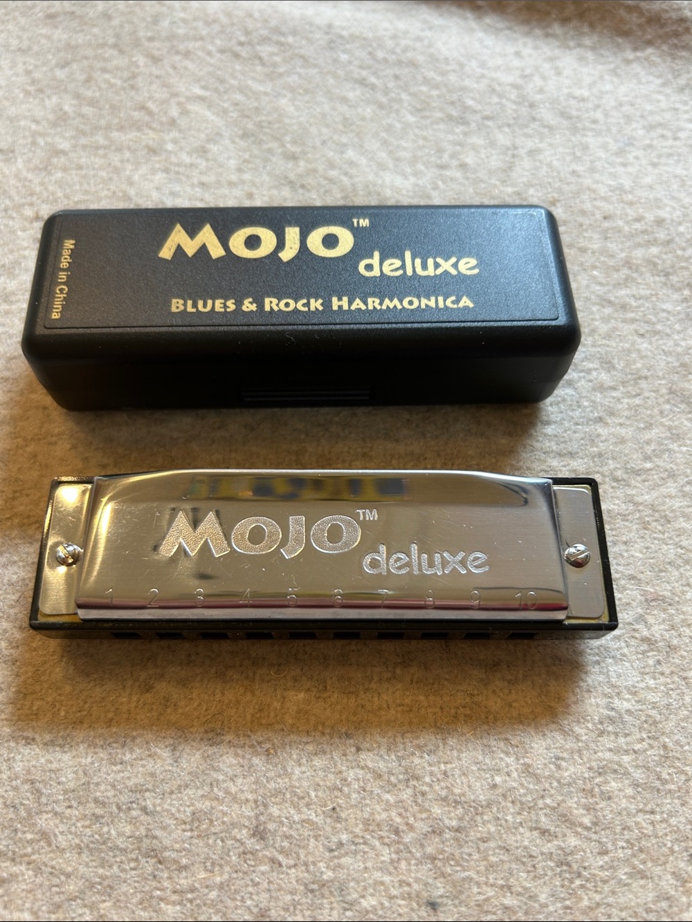 Mojo Deluxe Silver Blues & Rock Harmonica